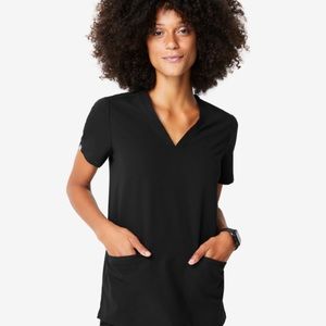 Black Figs Scrub Top